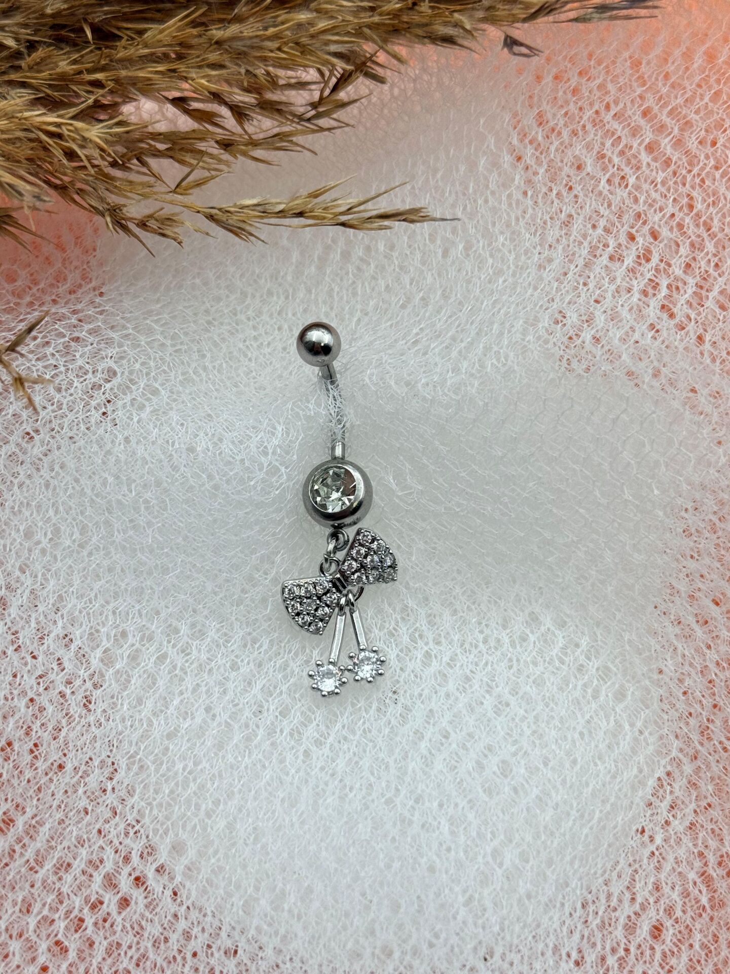 Çelik Göbek Piercingi // TRAG-183