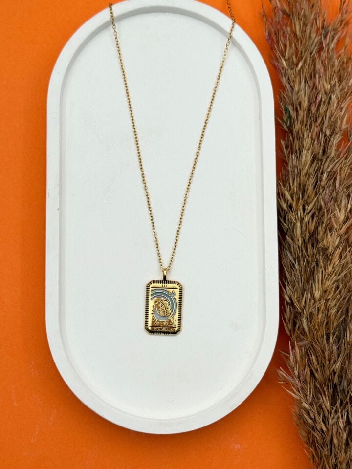 Çelik Kolye 45cm // KOLYE-5481