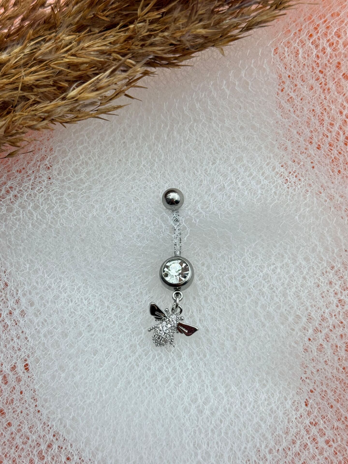 Çelik Göbek Piercingi // TRAG-185