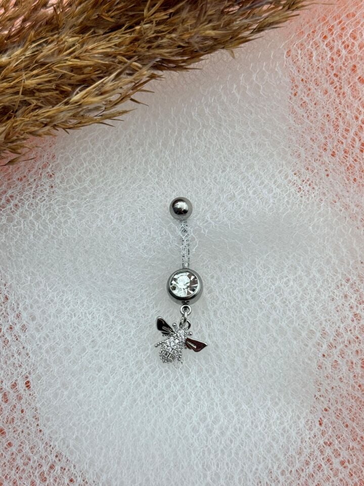 Bauchnabelpiercing aus Stahl // TRAG-185