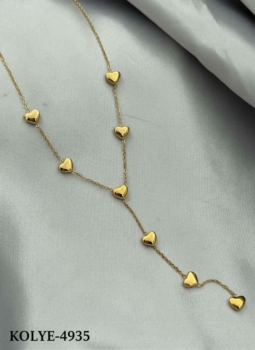 Çelik Y Kolye 45cm // KOLYE-4935