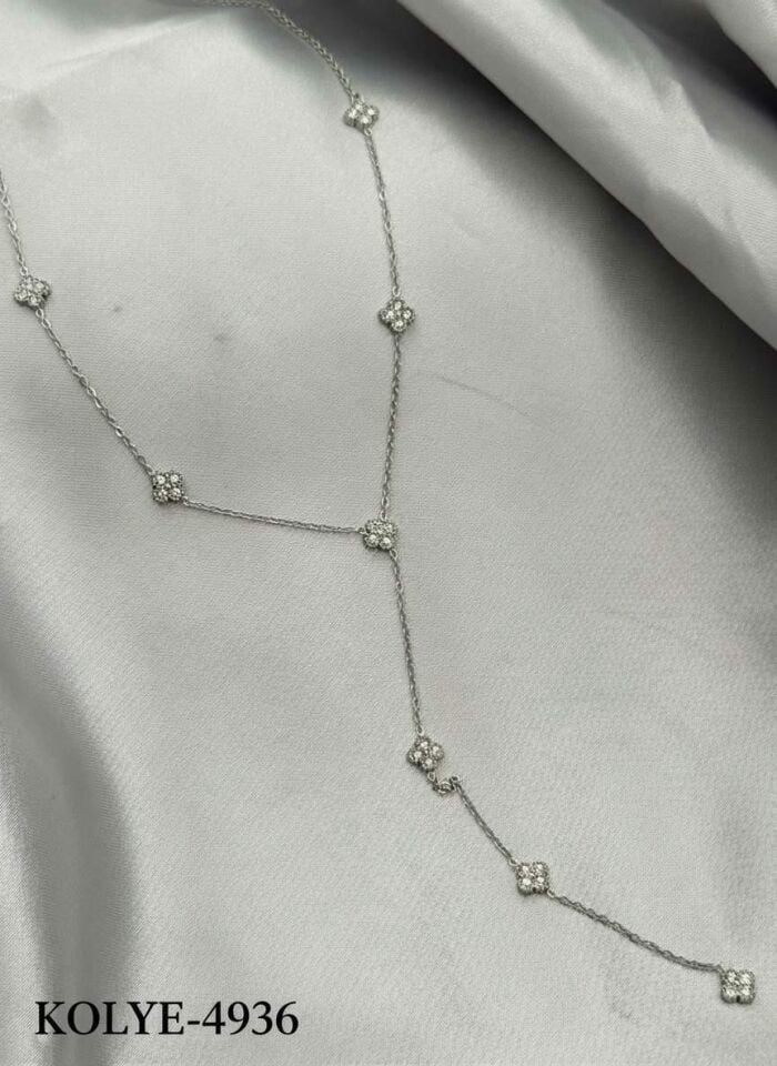 Stahl Y Halskette 45cm // NECKLACE-4936