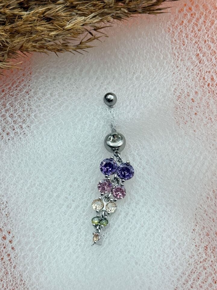 Bauchnabelpiercing aus Stahl // TRAG-190