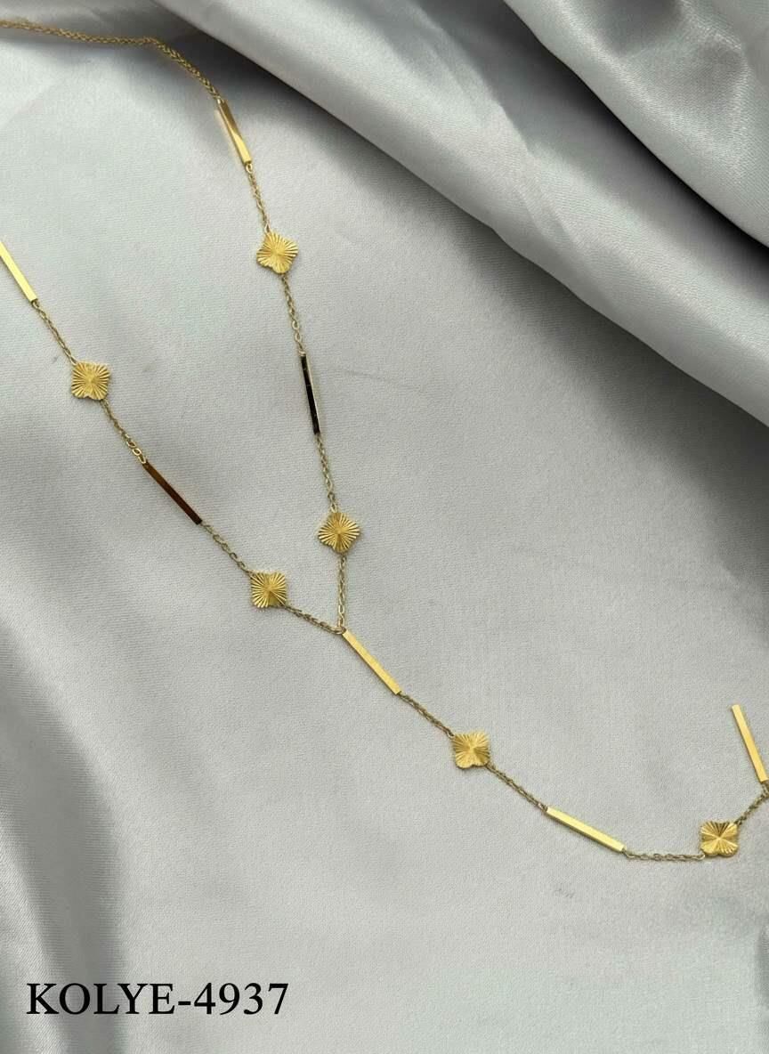 Çelik Y Kolye 45cm // KOLYE-4937