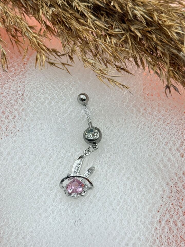 Bauchnabelpiercing aus Stahl // TRAG-192