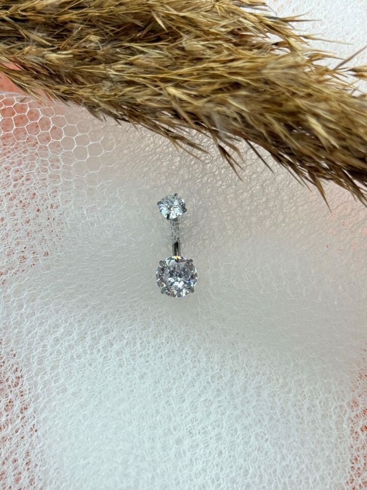 Steel Belly Piercing // TRAG-194