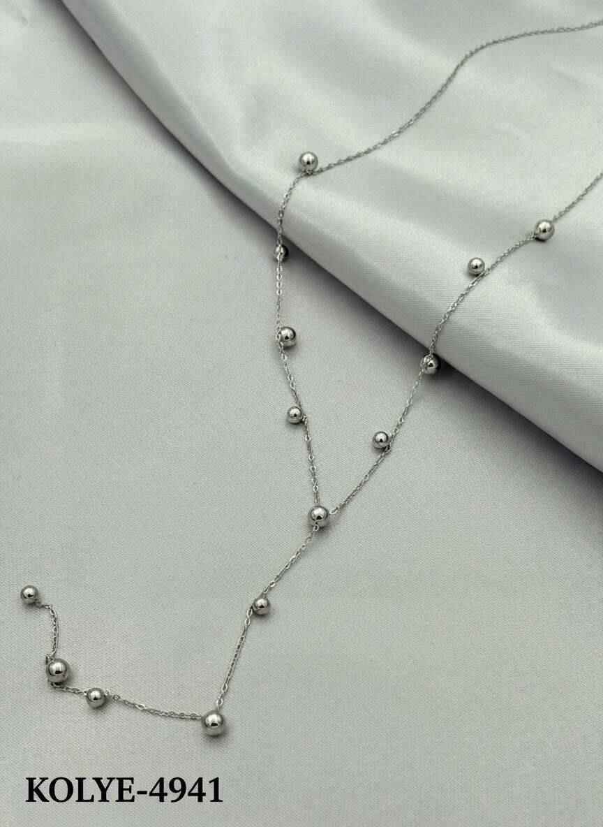 Çelik Y Kolye 45cm // KOLYE-4941