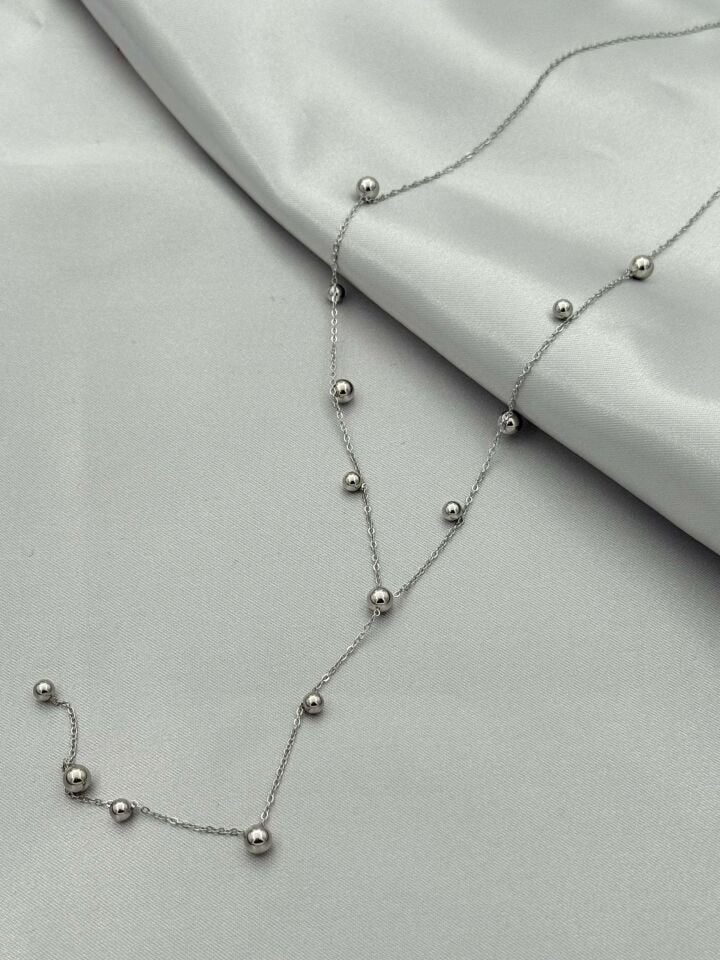 Stahl Y Halskette 45cm // NECKLACE-4941