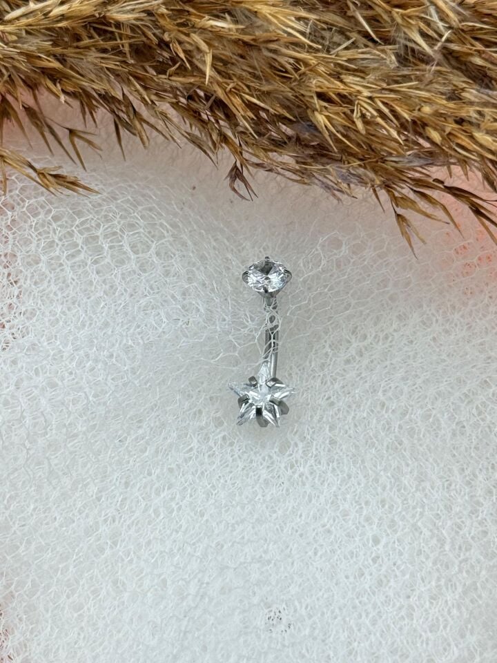 Steel Belly Piercing // TRAG-196