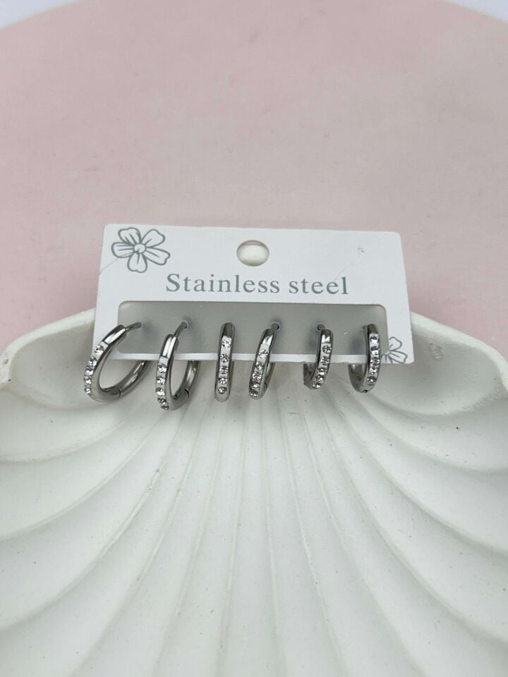 Steel Earring // EARRING-2719