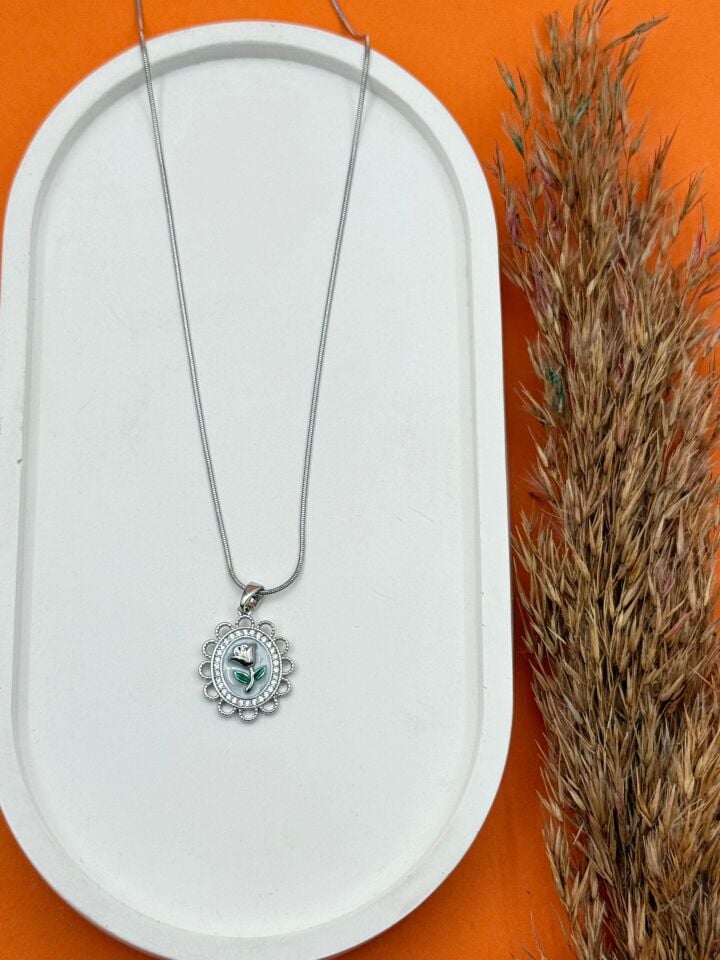 Steel Necklace 45cm // NECKLACE-5498