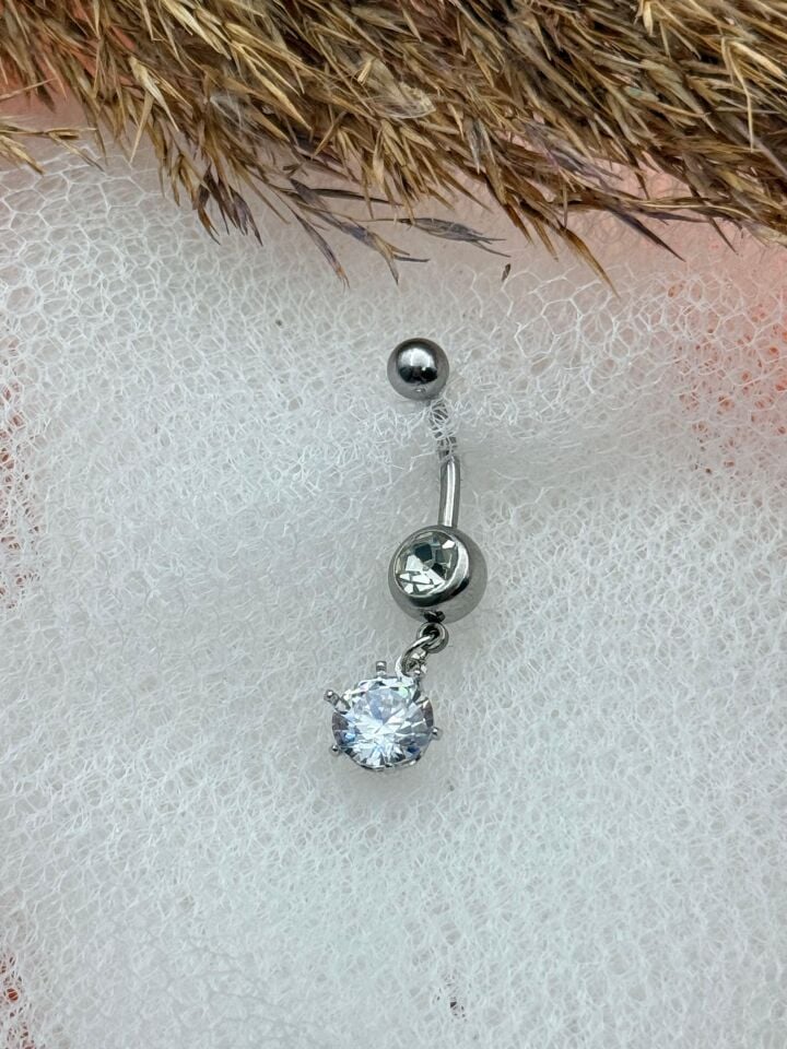 Bauchnabelpiercing aus Stahl // TRAG-198