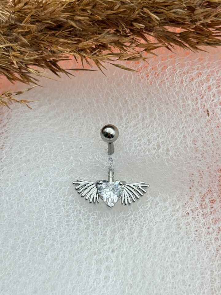 Bauchnabelpiercing aus Stahl // TRAG-200