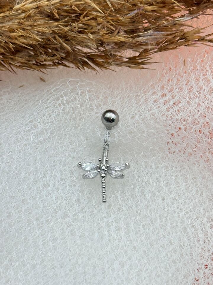 Bauchnabelpiercing aus Stahl // TRAG-201