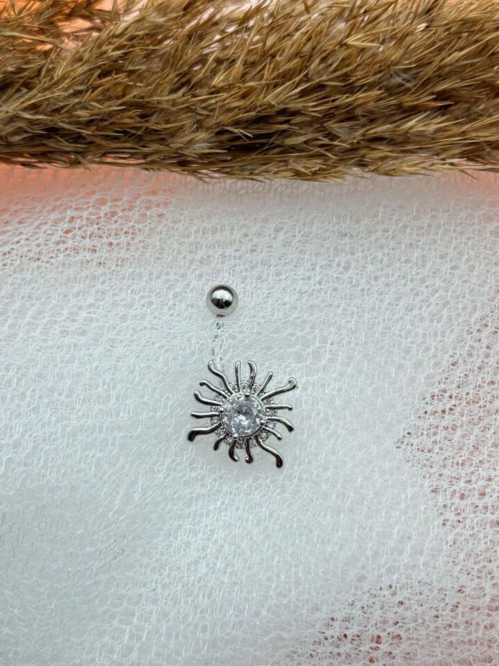 Bauchnabelpiercing aus Stahl // TRAG-206