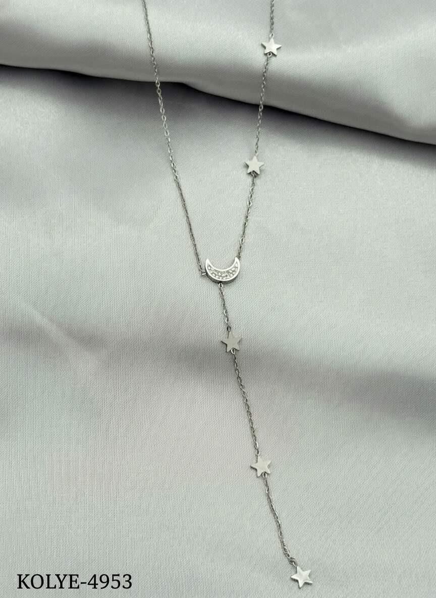 Çelik Y Kolye 45cm // KOLYE-4953