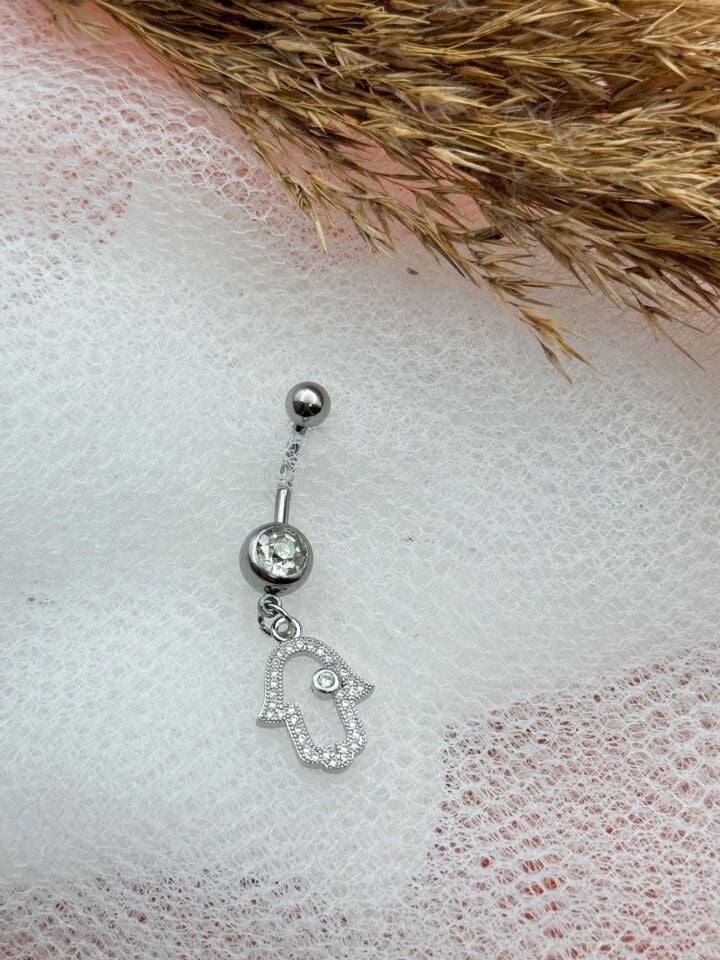 Bauchnabelpiercing aus Stahl // TRAG-209