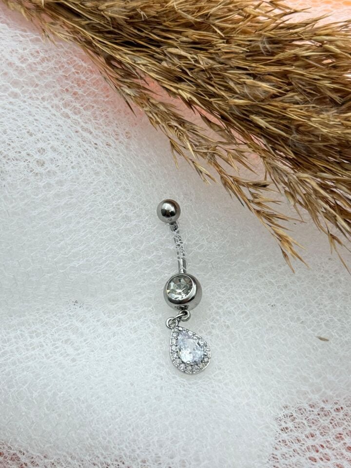 Steel Belly Piercing // TRAG-210