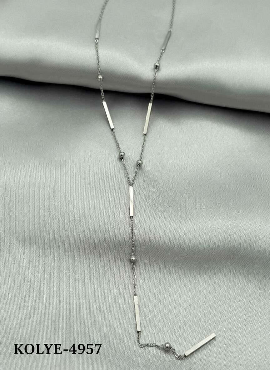 Çelik Y Kolye 45cm // KOLYE-4957
