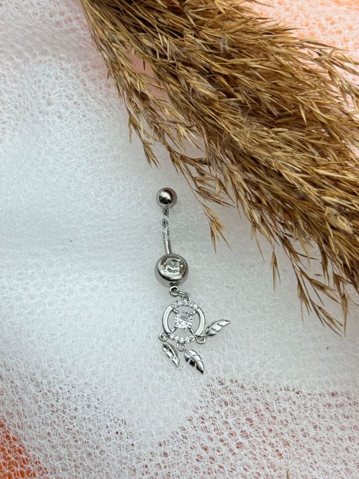 Bauchnabelpiercing aus Stahl // TRAG-211