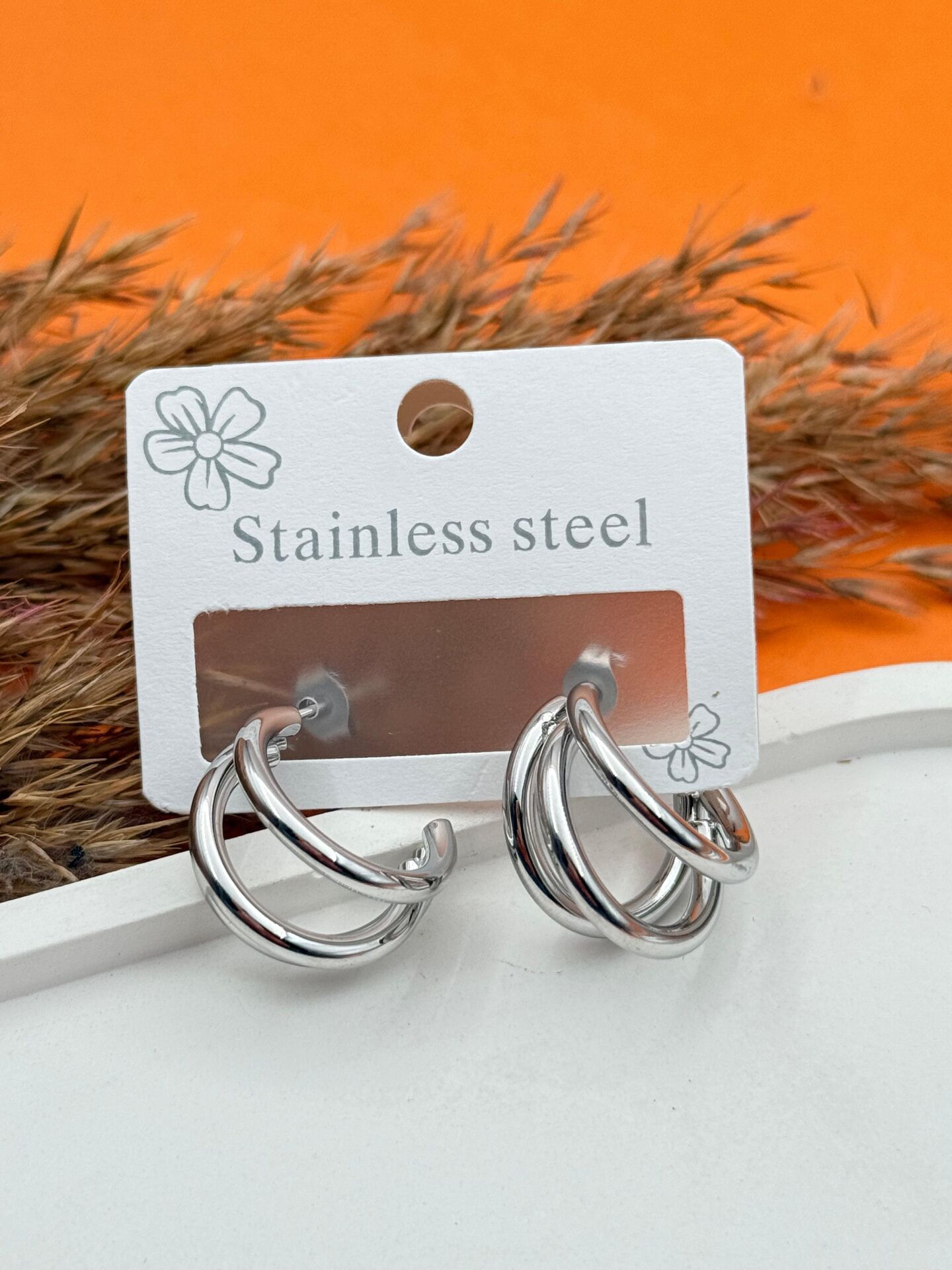 Steel Earring // EARRING-3724