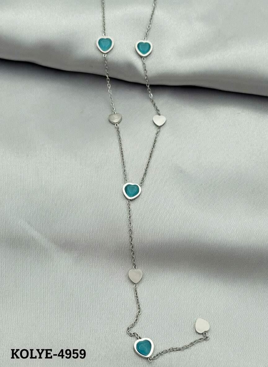 Çelik Y Kolye 45cm // KOLYE-4959