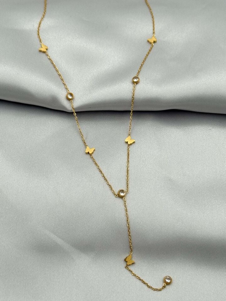 Çelik Y Kolye 45cm // KOLYE-4960