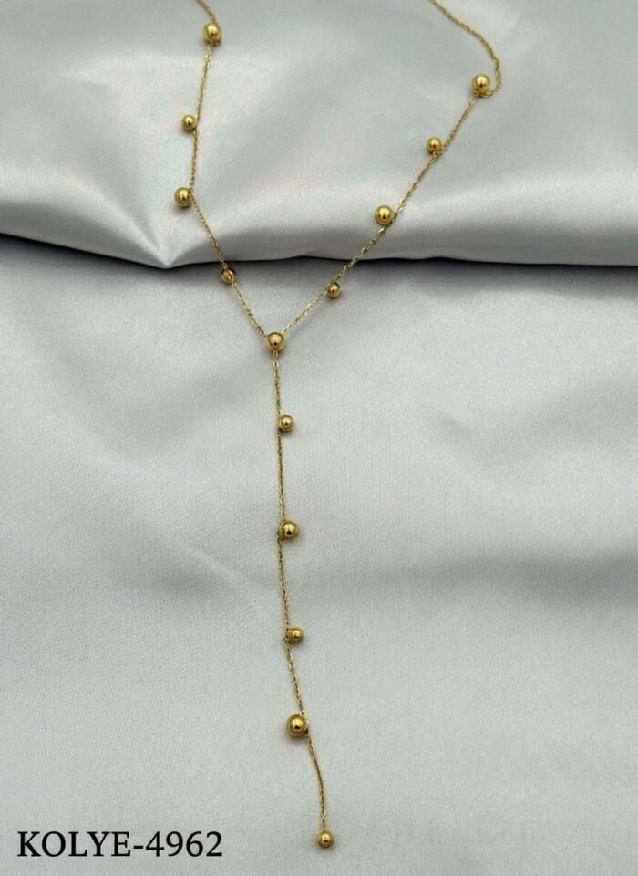 Çelik Y Kolye 45cm // KOLYE-4962