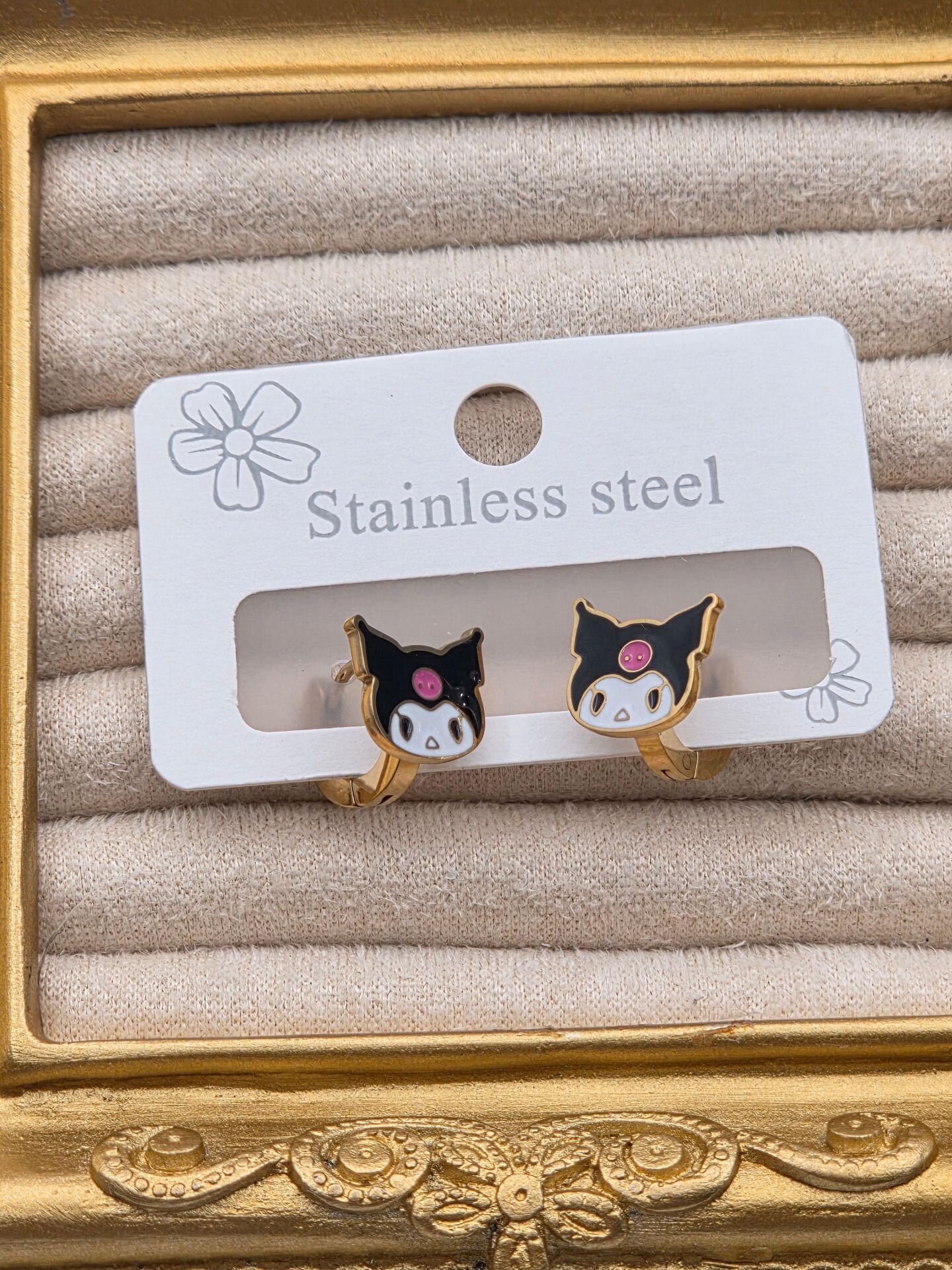 Cerrahi Çelik Çocuk Küpesi // KÜPE-4005