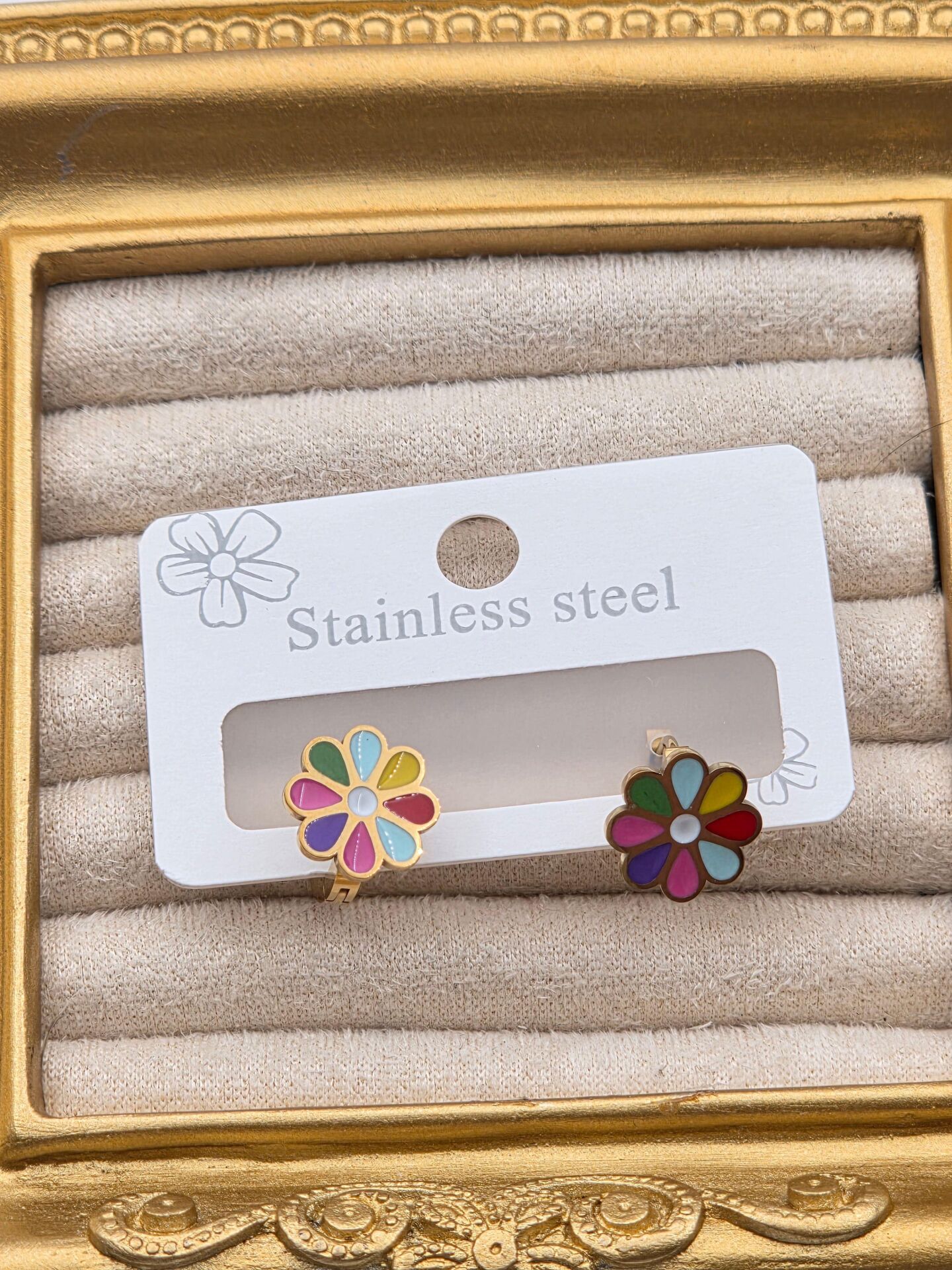 Cerrahi Çelik Çocuk Küpesi // KÜPE-4006