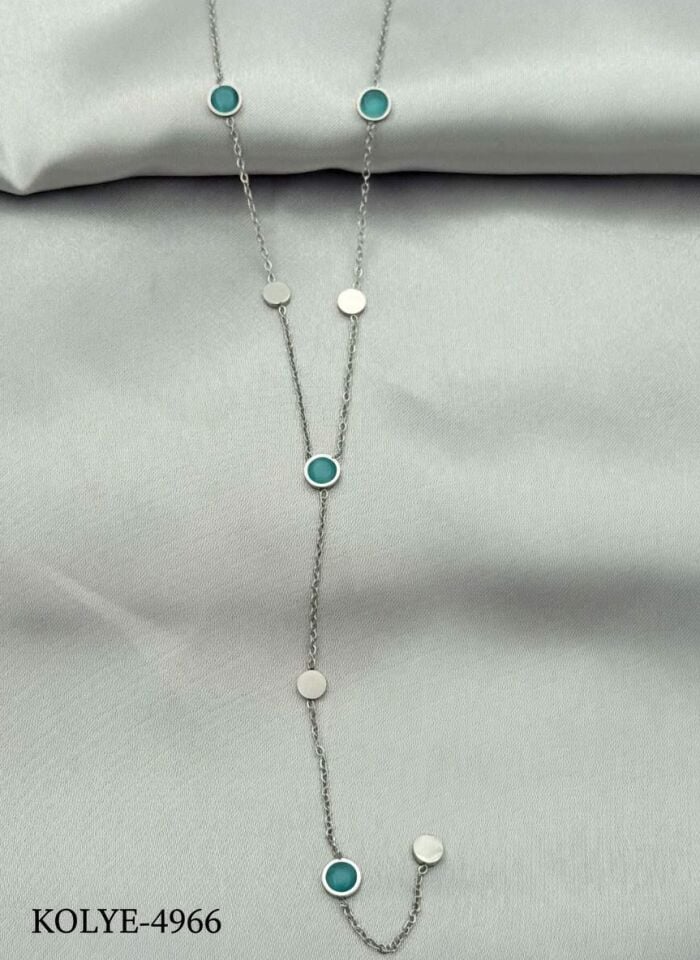 Steel Y Necklace 45cm // NECKLACE-4966