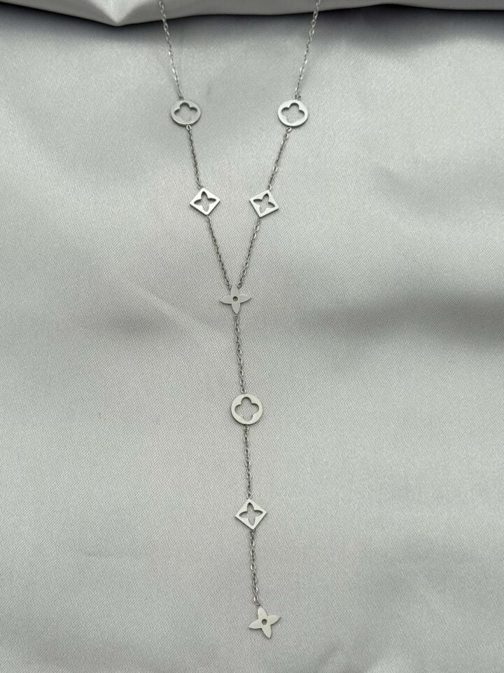 Çelik Y Kolye 45cm // KOLYE-4967
