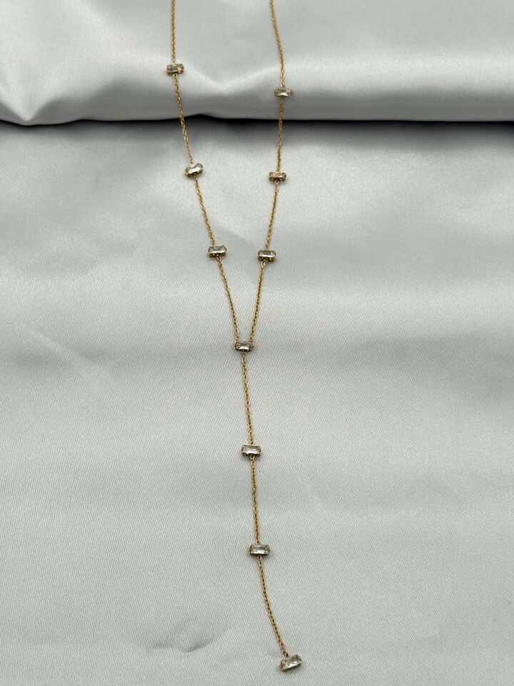 Çelik Y Kolye 45cm // KOLYE-4969