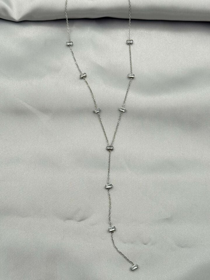 Çelik Y Kolye 45cm // KOLYE-4971