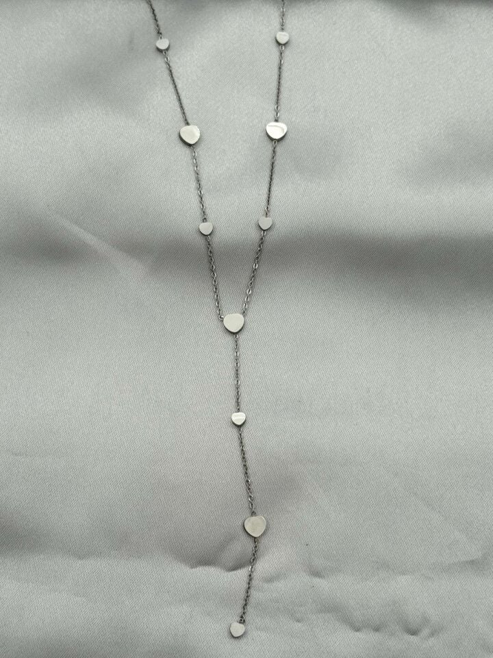 Steel Y Necklace 45cm // NECKLACE-4972