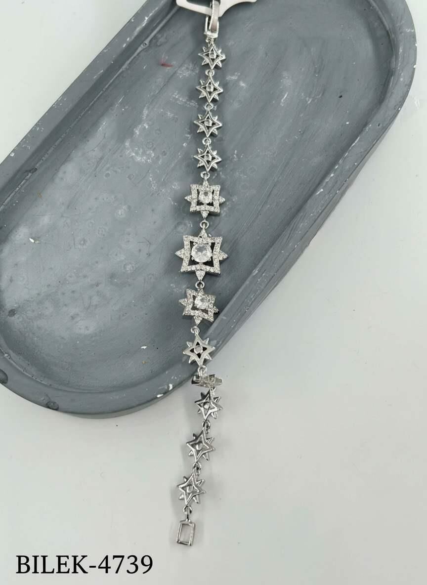 VIP Silver Bileklik // BILEK-4739