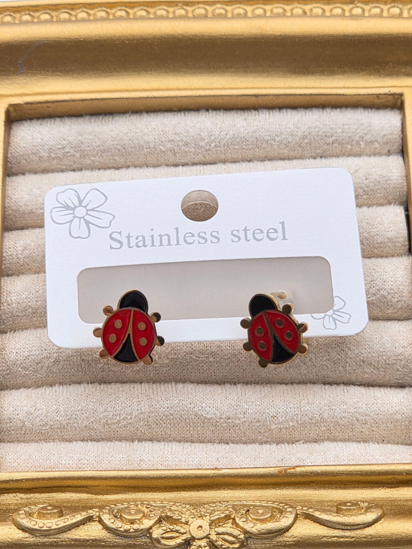 Cerrahi Çelik Çocuk Küpesi // KÜPE-4018