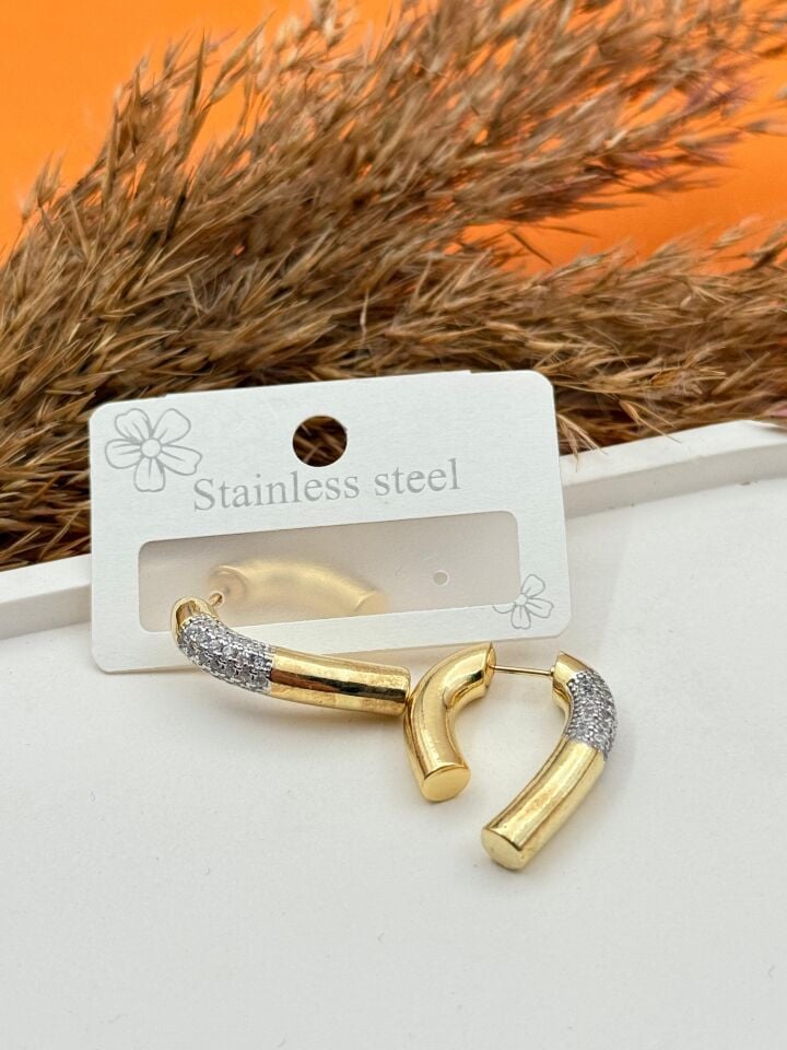 Çelik Küpe // KÜPE-3756