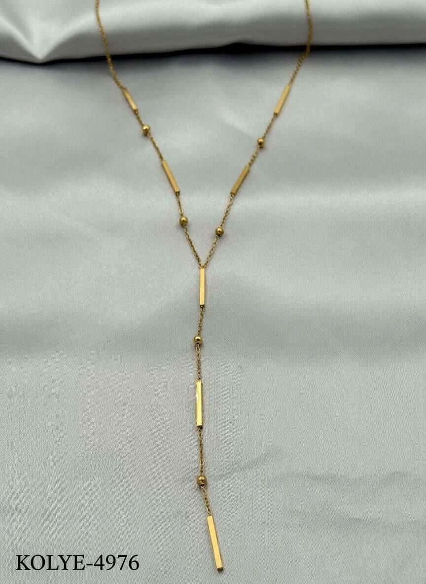 Çelik Y Kolye 45cm // KOLYE-4976