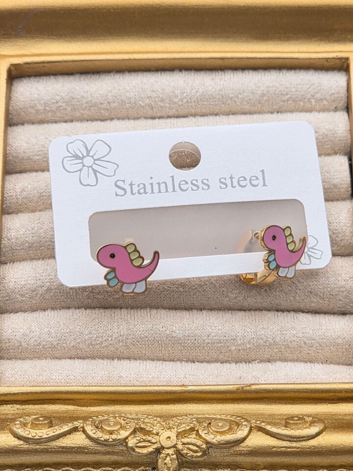 Cerrahi Çelik Çocuk Küpesi // KÜPE-4019