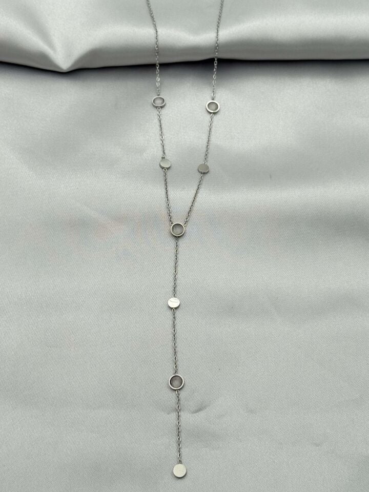 Çelik Y Kolye 45cm // KOLYE-4977