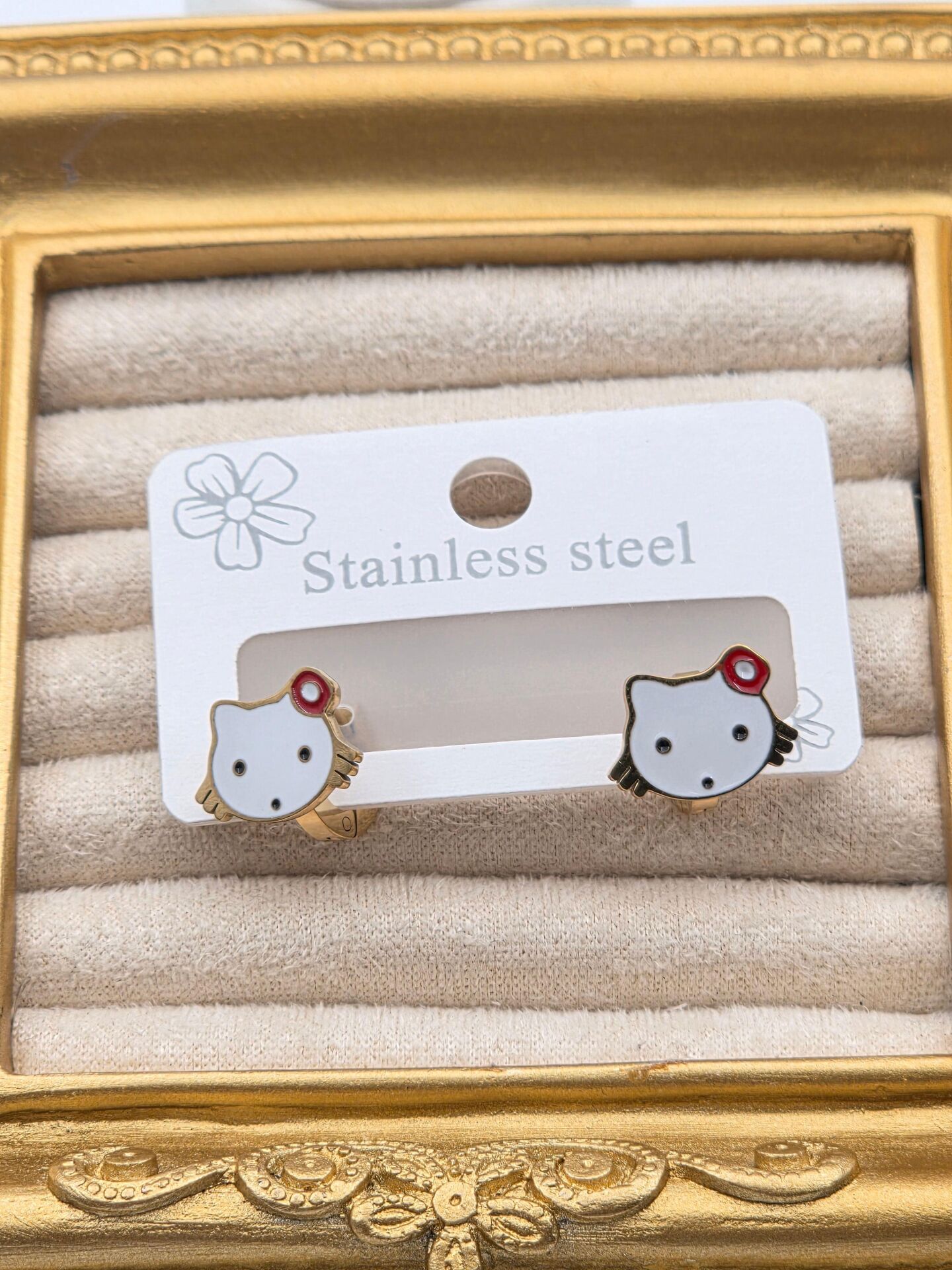 Cerrahi Çelik Çocuk Küpesi // KÜPE-4020