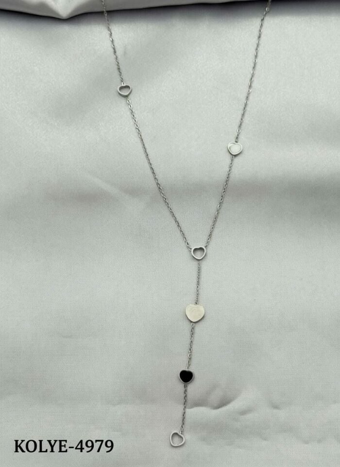 Stahl Y Halskette 45cm // NECKLACE-4979