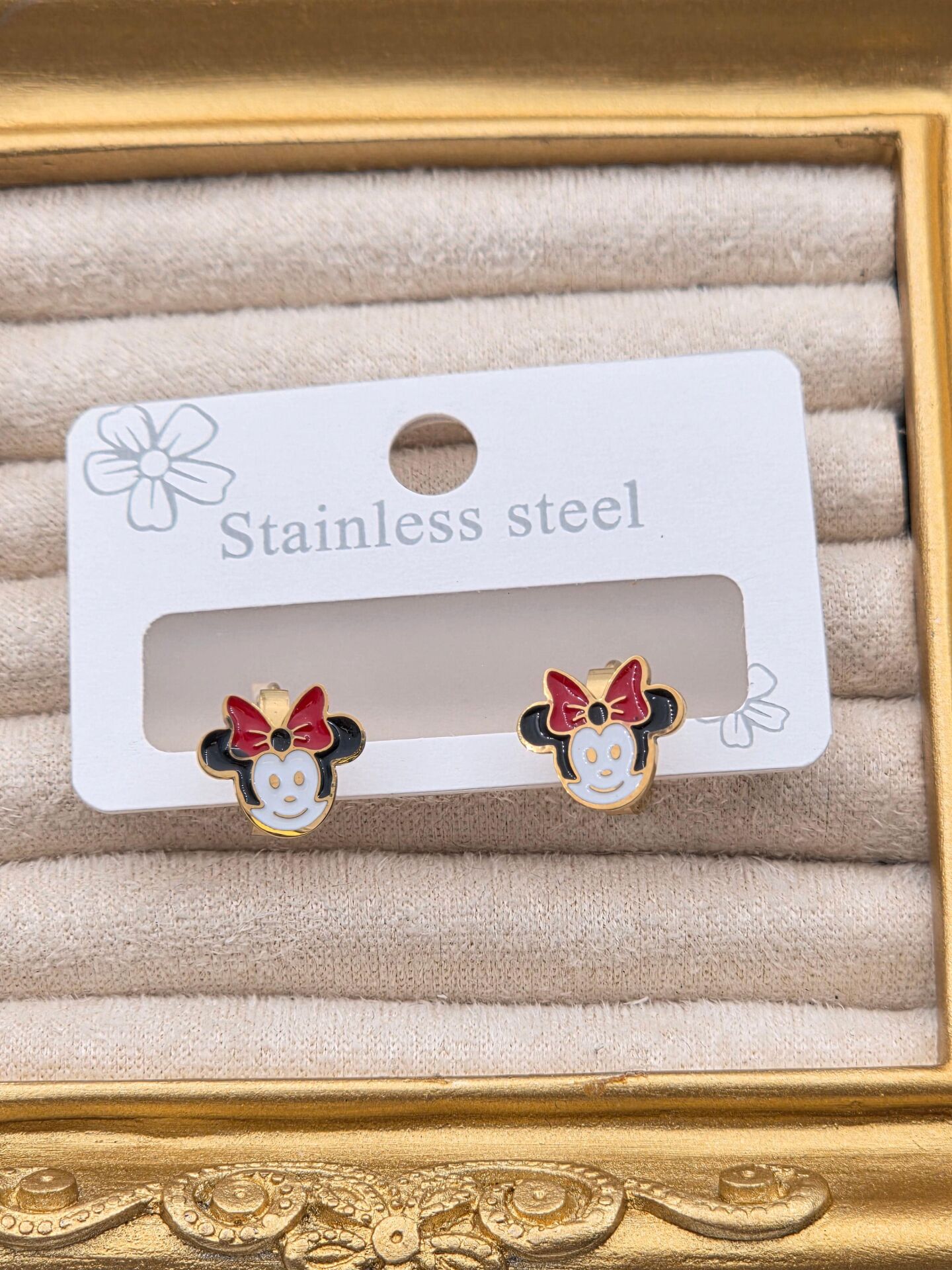 Cerrahi Çelik Çocuk Küpesi // KÜPE-4022