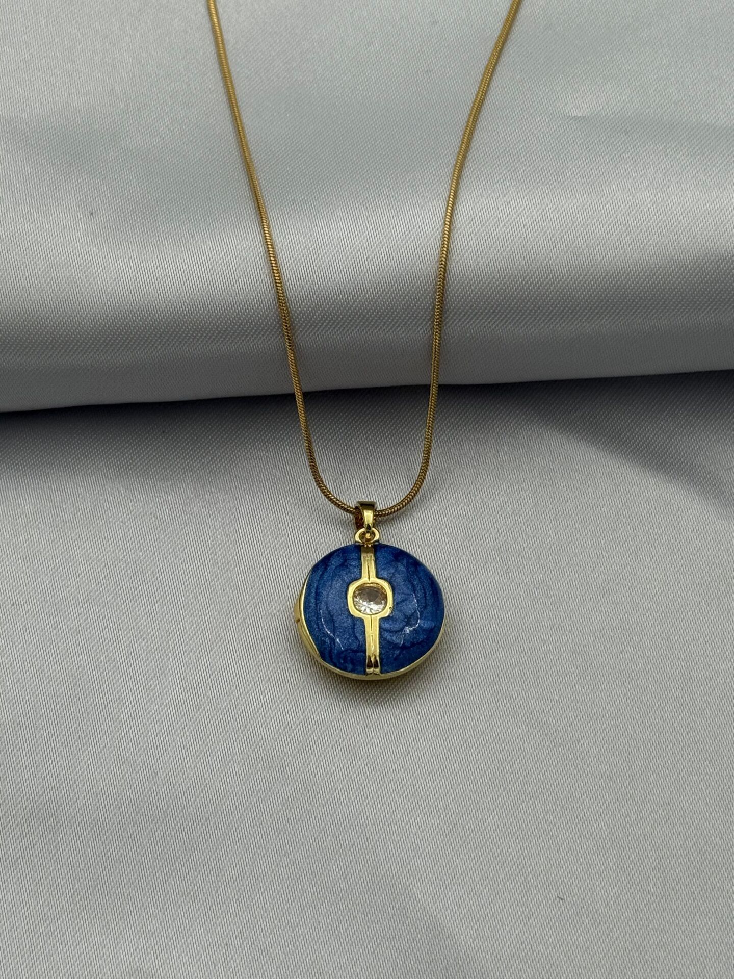 Steel Cover Necklace 45cm // NECKLACE-5069