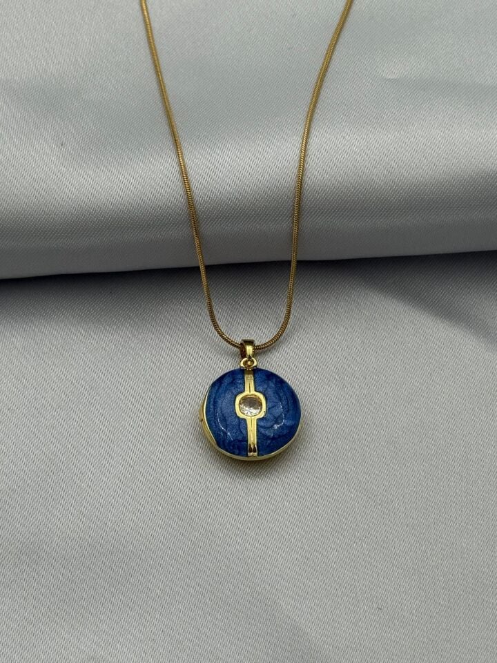 Steel Cover Necklace 45cm // NECKLACE-5069