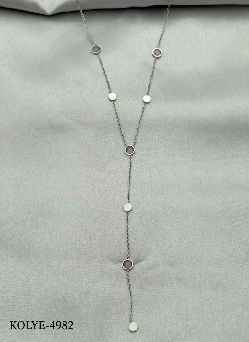 Çelik Y Kolye 45cm // KOLYE-4982