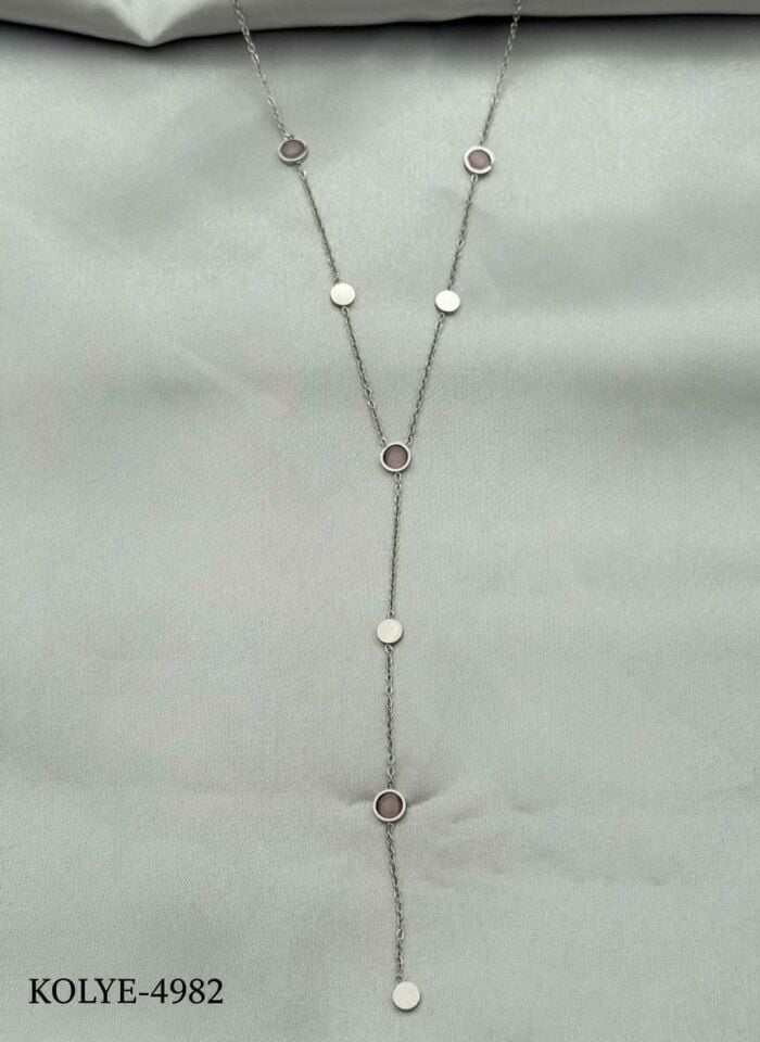 Çelik Y Kolye 45cm // KOLYE-4982