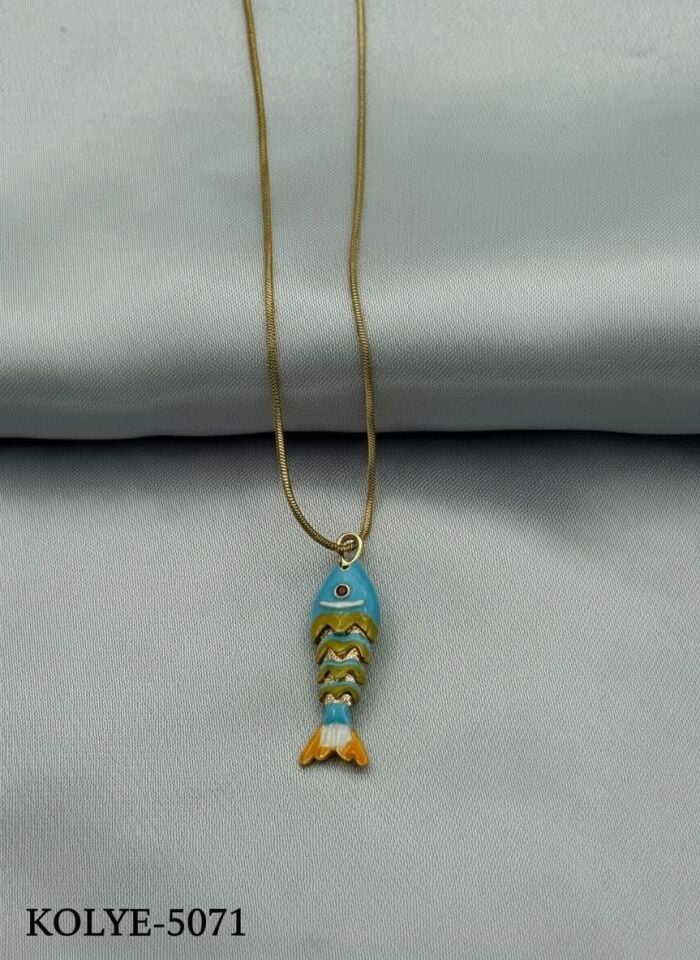 Çelik Kolye 45cm // KOLYE-5071