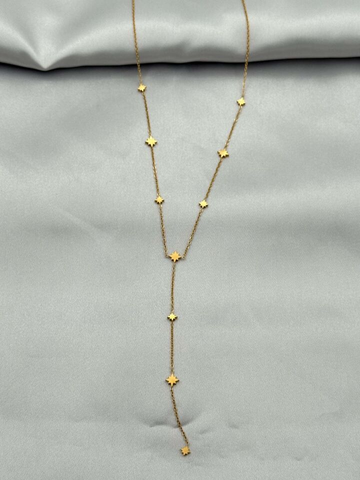 Çelik Y Kolye 45cm // KOLYE-4985